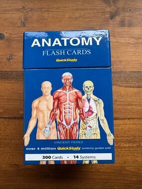 Anatomy Flash Cards by QuickStudy